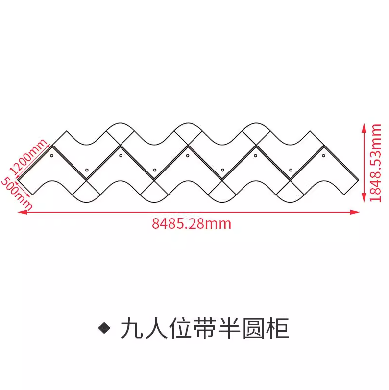 空間に柔らかくなじむ、やさしい曲線のオフィスデスク