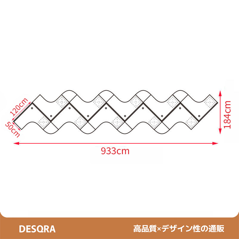 空間に柔らかくなじむ、やさしい曲線のオフィスデスク