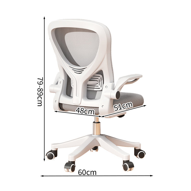 エアサポート·エルゴチェア｜跳ね上げ式アーム×通気メッシュ×ランバーサポート搭載