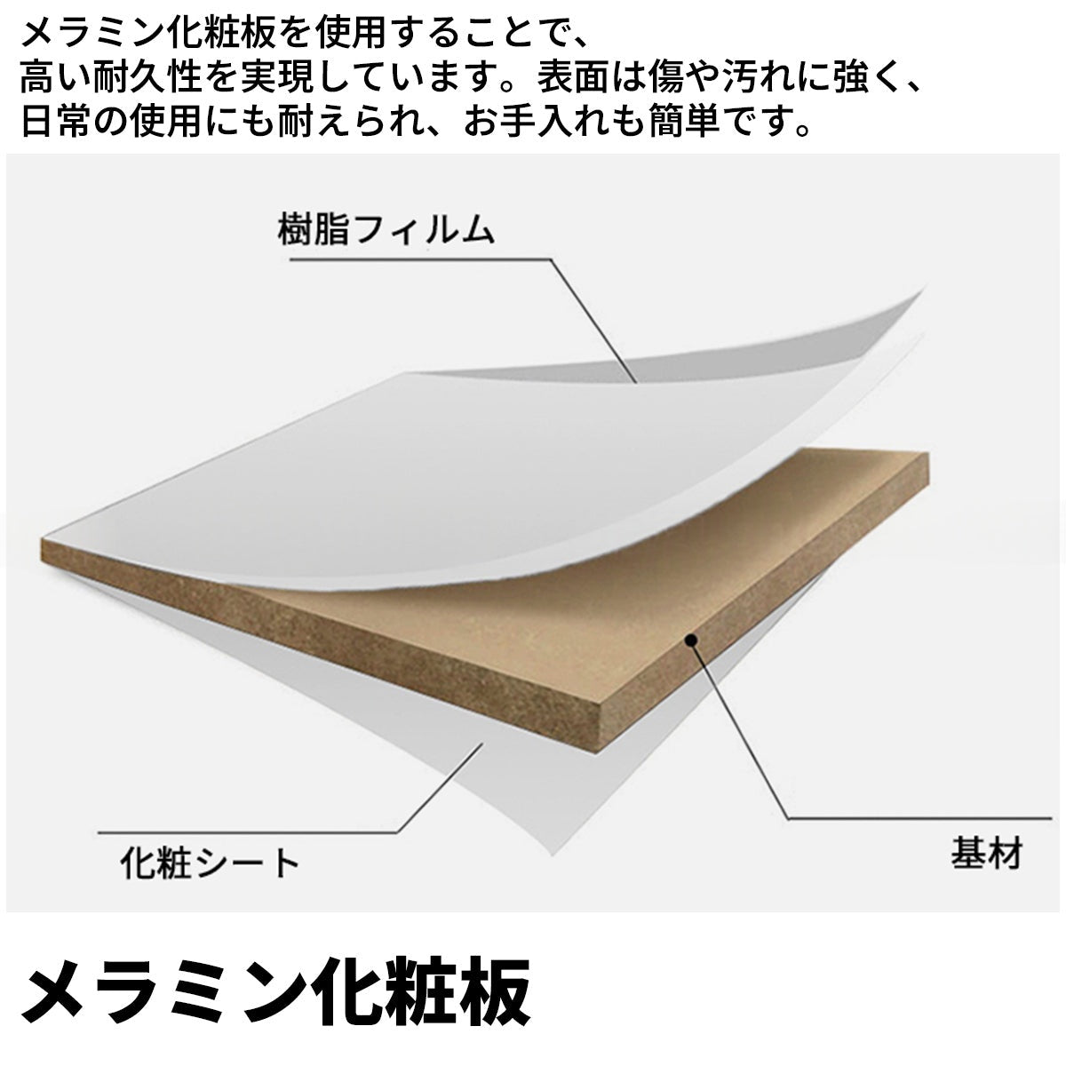 シンプルモダン 受付 レジカウンター｜鍵付き引き出し 収納機能 ロゴカスタマイズ対応