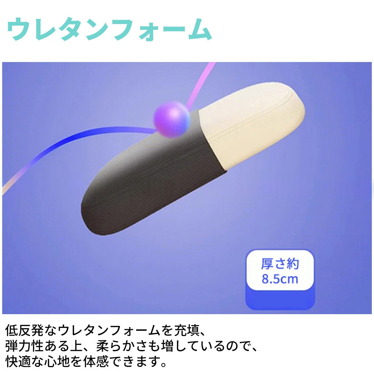 エルゴノミック メッシュワークチェア｜ランバーサポート付き リクライニング 高密度ウレタンフォーム使用