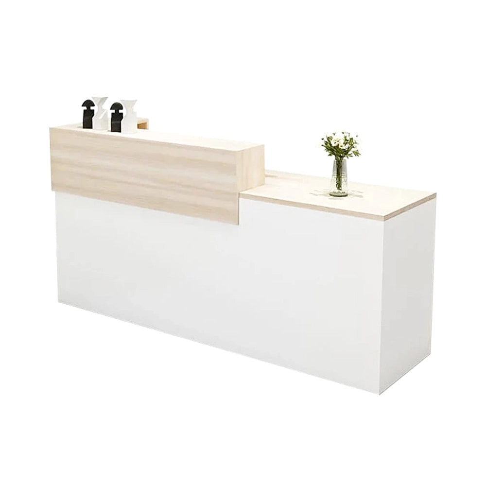 錠付き引き出し付き×エコ板材使用｜モダン受付カウンター（カスタマイズ対応）