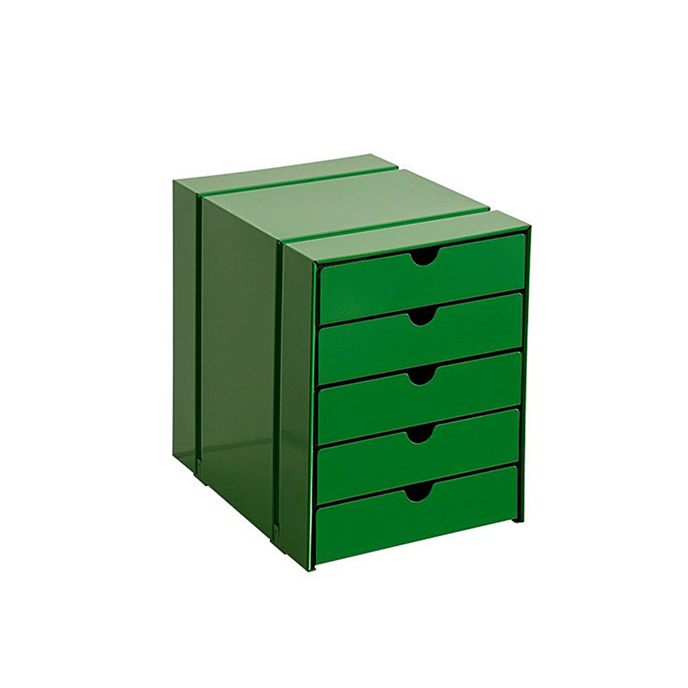 モダン多段キャビネット｜亜鉛メッキ金属板・マグネット着脱式｜5 段 / 10 段選択可能