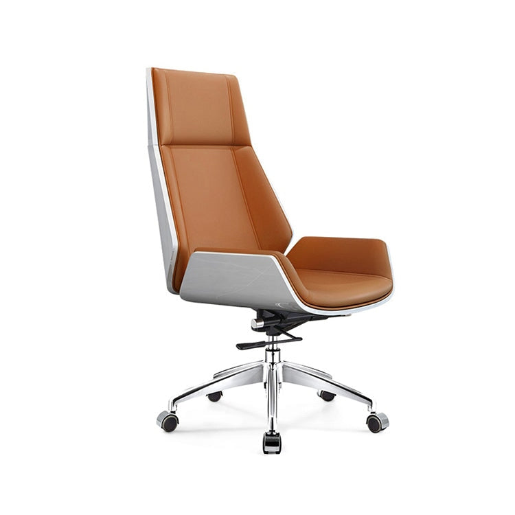 昇降回転式　ハイバック　人間工学　ウレタン充填　リクライニング　１２５°　五本脚ベース　キャスター　オフィスチェア　チェア　作業用　役員用　快適　心地よい　上質　カスタマイズ可能　