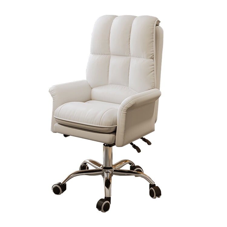 肉厚　ボリューム感　クッション性　リクライニング　昇降回転式　フットレスト　ＰＵレザー　チェア　オフィスチェア　作業用　柔らか　快適　上質　BGY-C024　