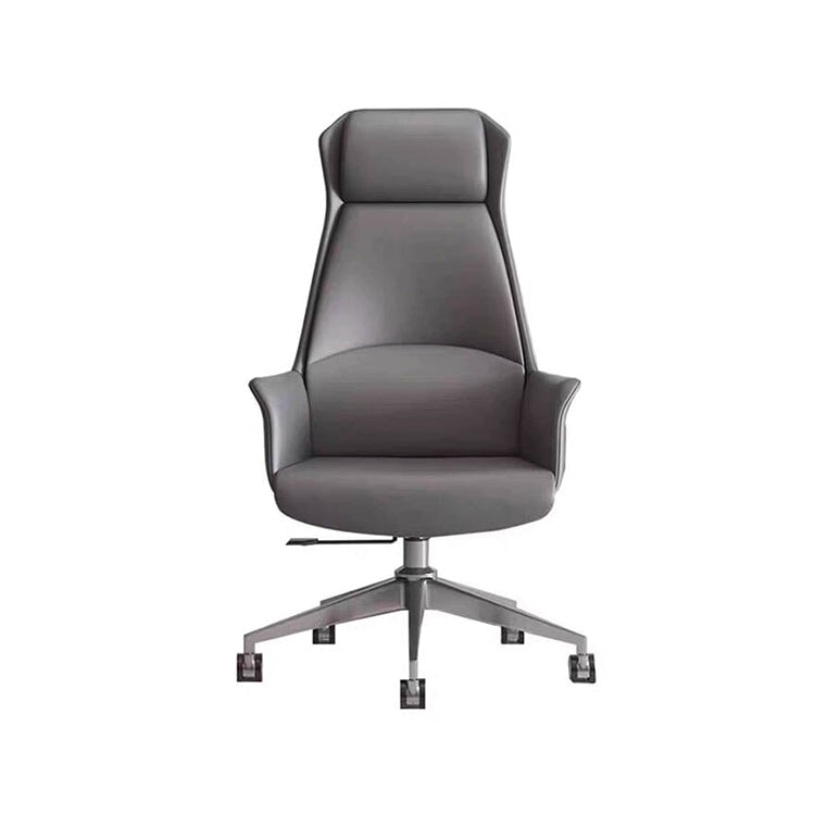 カウレザー　リクライニング　ボリューム感　高反発ウレタン　弾力性　チェア　オフィスチェア　ふくよか　快適　シンプルモダン　上質　