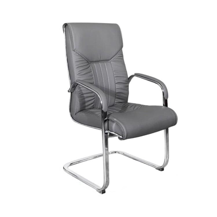 ラテックス　クッション　柔らか　人間工学　ＰＵレザー　スチールフレーム　ループ脚　チェア　オフィスチェア　シンプル　快適　BGY-C011　 